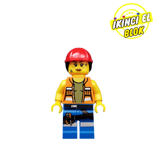 LEGO® Minifigür Gail the Construction Worker (CMF) İkinci El