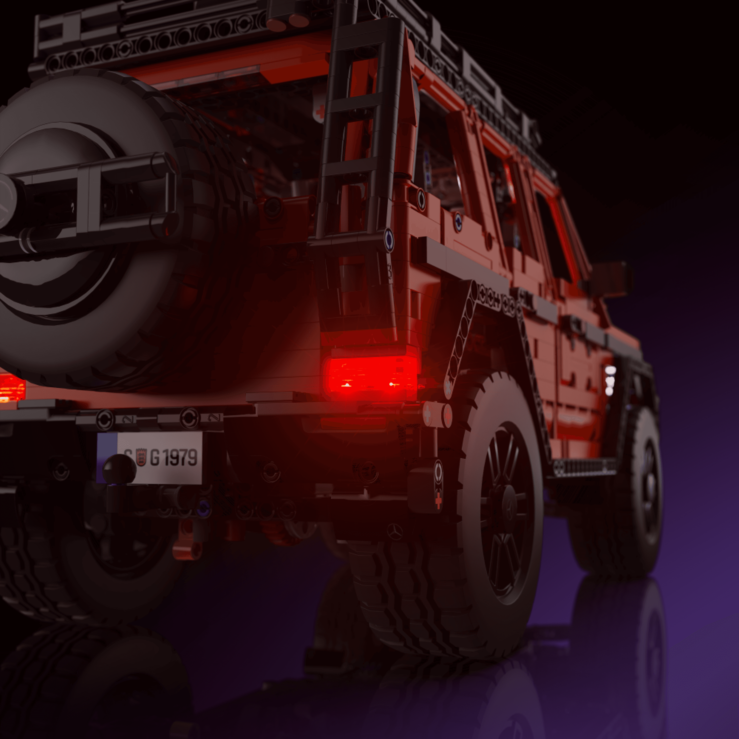 LEGO® 42177 Mercedes-Benz G 500 PROFESSIONAL Line Işık Kiti