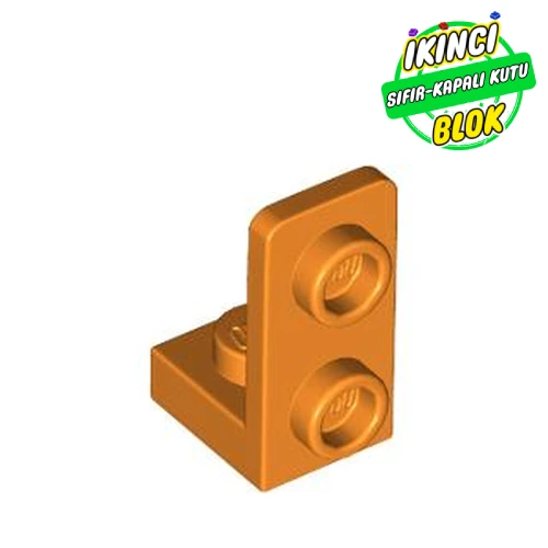 LEGO® 1 x 1 ve 1 x 2 Ters Braket Turuncu Sıfır
