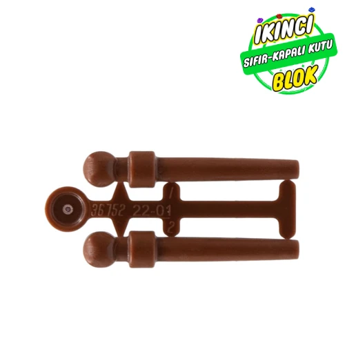 LEGO® 2li Asa Kırmızımsı Kahverengi Sıfır