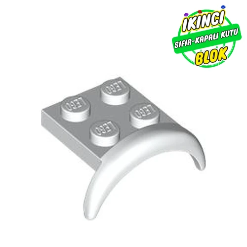 LEGO® 3 x 3 x 1 Kiriş Araç Tamponu Beyaz Sıfır