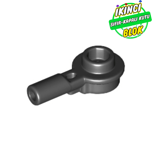 LEGO® 1L Çubuk, 1 x 1 Yuvarlak Plaka (İçi Boş Studlu) Siyah Sıfır