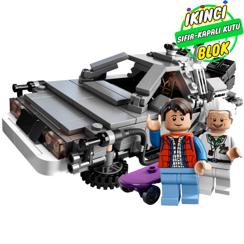 21103 LEGO® The DeLorean Time Machine Sıfır Kapalı Kutu