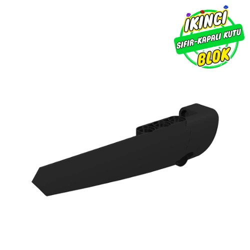 LEGO® 5 Numaralı Technic Panel Uzun A Tarafı Siyah Sıfır