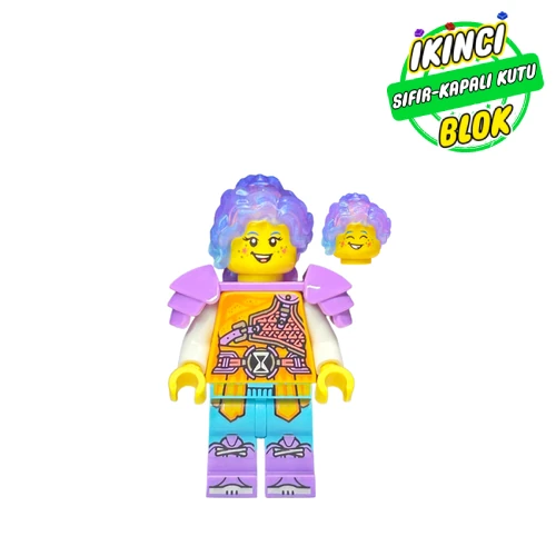 LEGO® Minifigür Izzie, Shoulder Armor Sıfır drm001