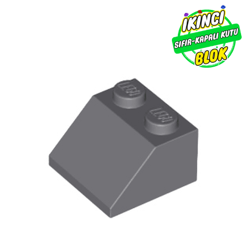 LEGO® 2 x 2 45 Derece Eğimli Parça Koyu Mavimsi Gri Sıfır