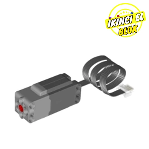 LEGO® L Motor Koyu Mavimsi Gri İkinci El