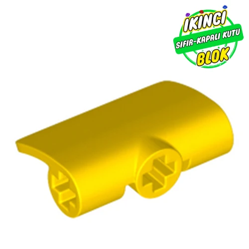 LEGO® 2 x 3 x 1 Technic Panel Kavisli Sarı Sıfır
