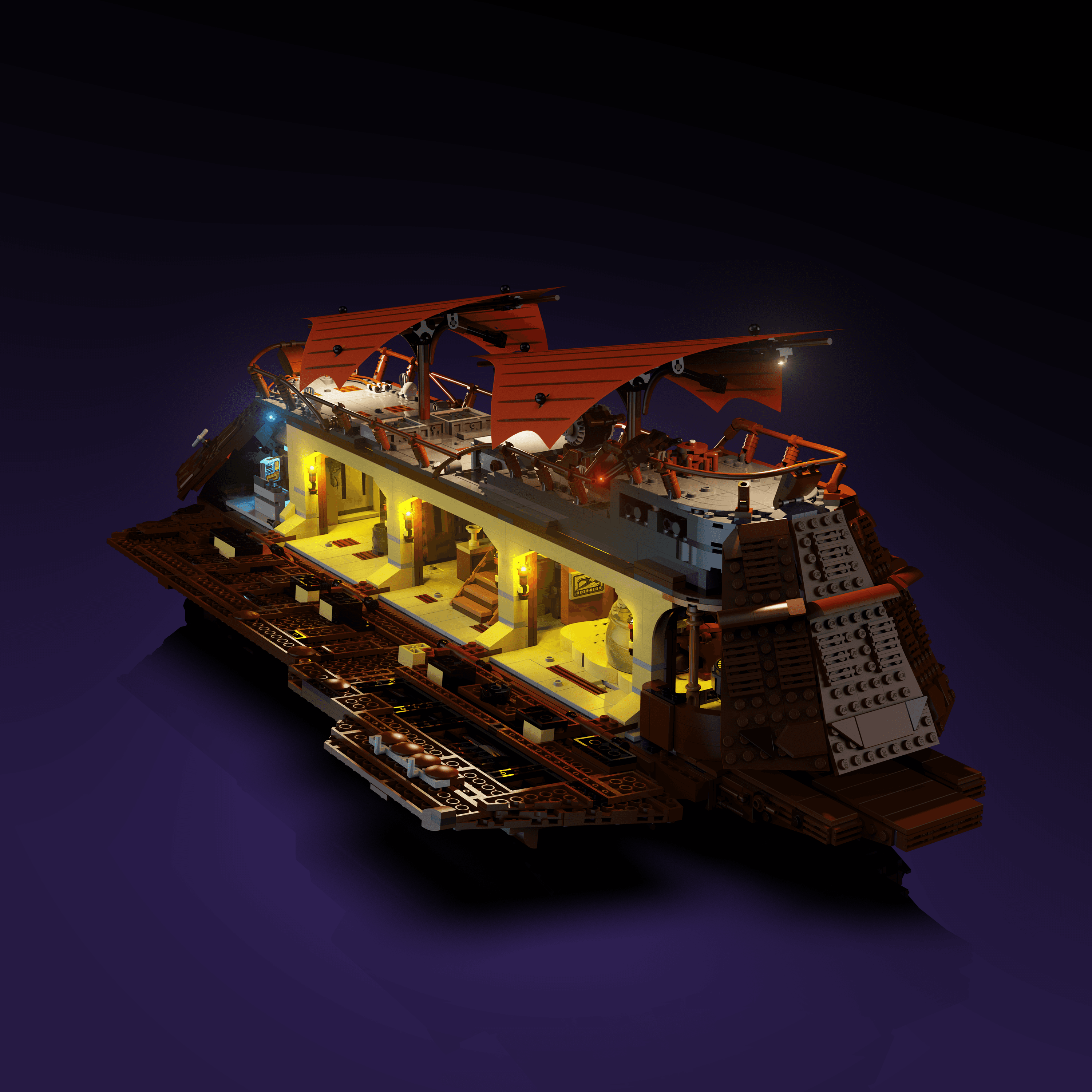 LEGO® 75397 Star Wars Jabba's Sail Barge Işık Kiti
