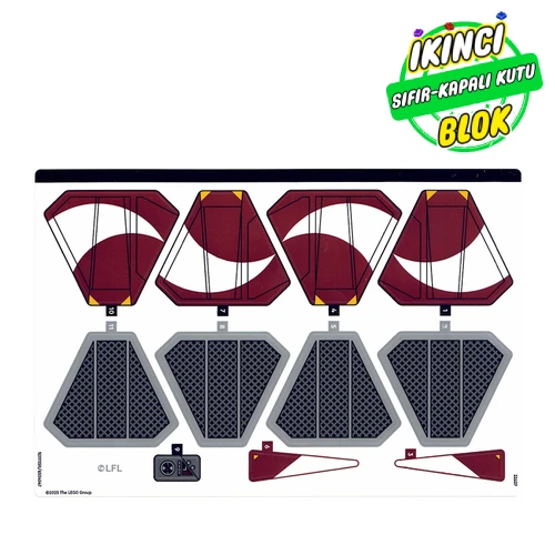 LEGO® Sticker Sheet for Set 75401-1 Renk Yok / Herhangi Bir Renk Sıfır