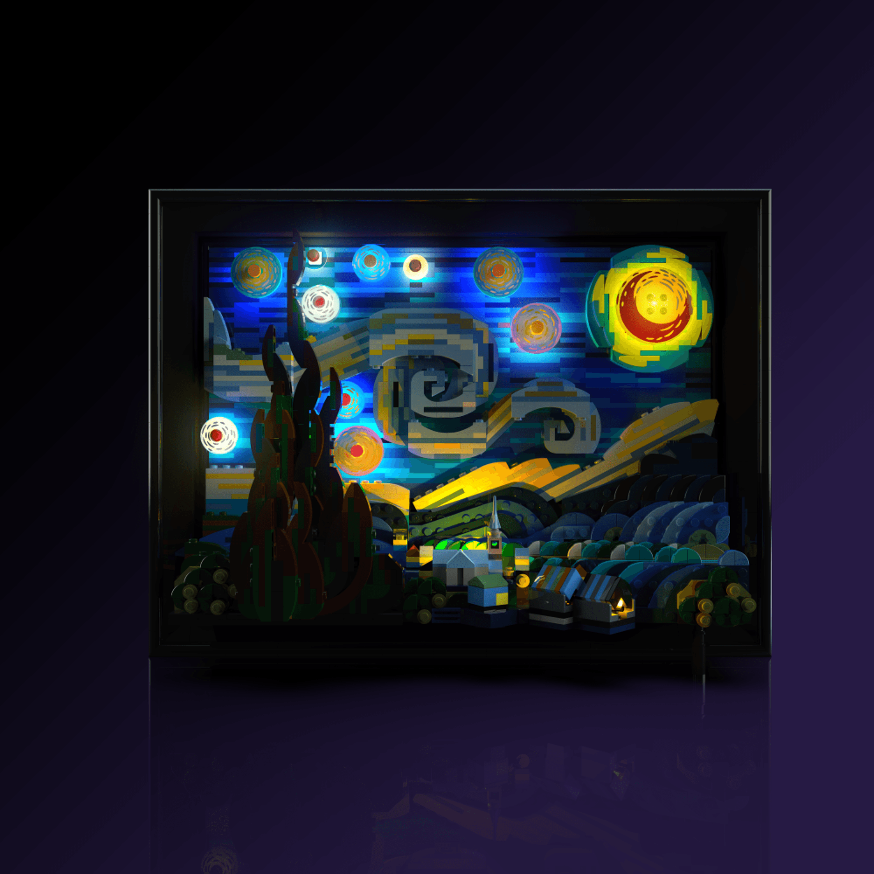 LEGO® 21333 Vincent van Gogh - The Starry Night Işık Kiti