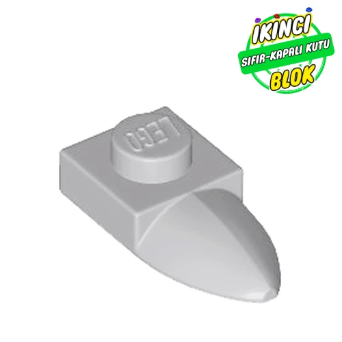 LEGO® Plate Special 1 x 1 with Tooth Açık Mavimsi Gri Sıfır