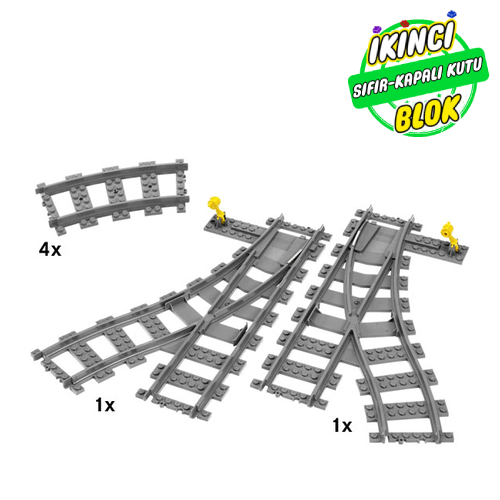 7895 LEGO® Switching Tracks Sıfır Kapalı Kutu