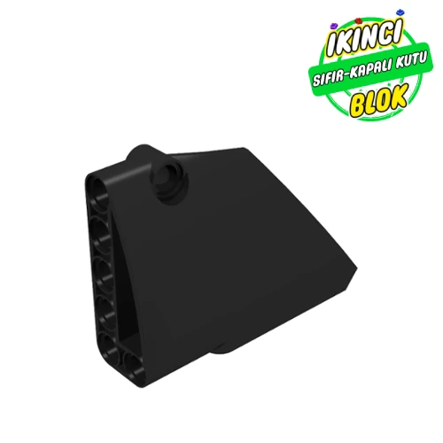 LEGO® 13 Numaralı A yüzlü Technic Panel Siyah Sıfır