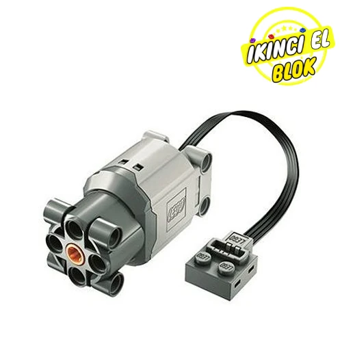 LEGO® Motor, Large, Power Functions with Dark Bluish Gray Bottom Açık Mavimsi Gri İkinci El
