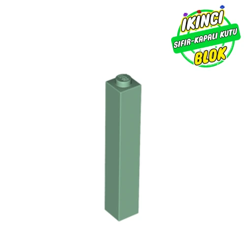 LEGO® 1 x 1 x 5 Tuğla Kum Yeşili Sıfır