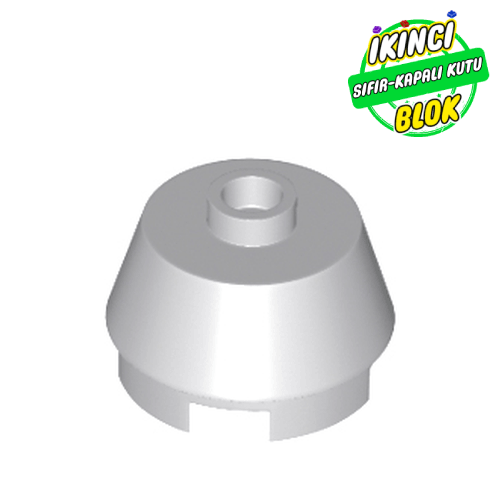 LEGO® 2 x 2 Kırpılmış Koni Açık Mavimsi Gri Sıfır