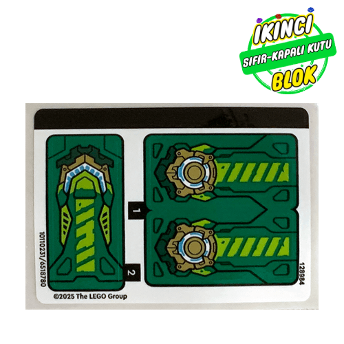 LEGO® 71828 Sticker [Renk Yok/Herhangi Bir Renk] Sıfır