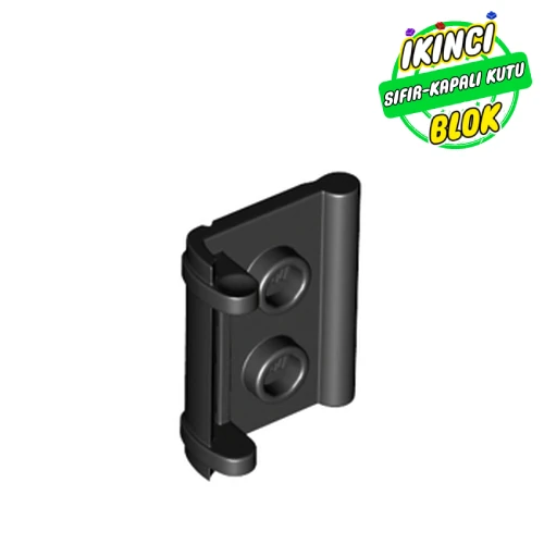 LEGO® Book Binding with Two Studs Siyah Sıfır