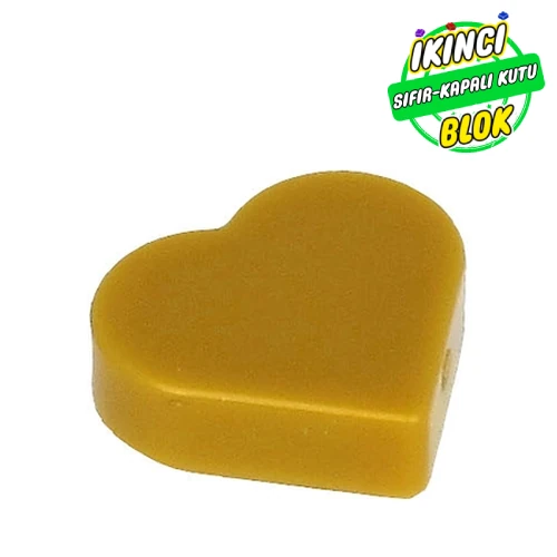 LEGO® Tile 1 x 1 Heart İnci Altın Sıfır