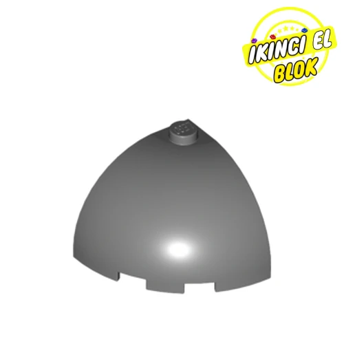 LEGO® 3 x 3 x 2 Kubbe Koyu Mavimsi Gri İkinci El