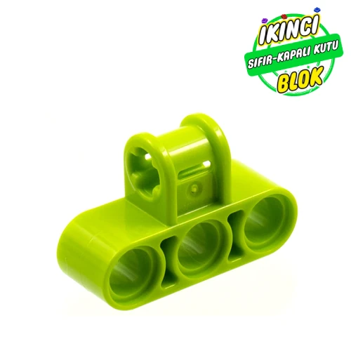 LEGO® Pim ve Aks Bağlayıcı Alt 3lü Limon Yeşili Sıfır