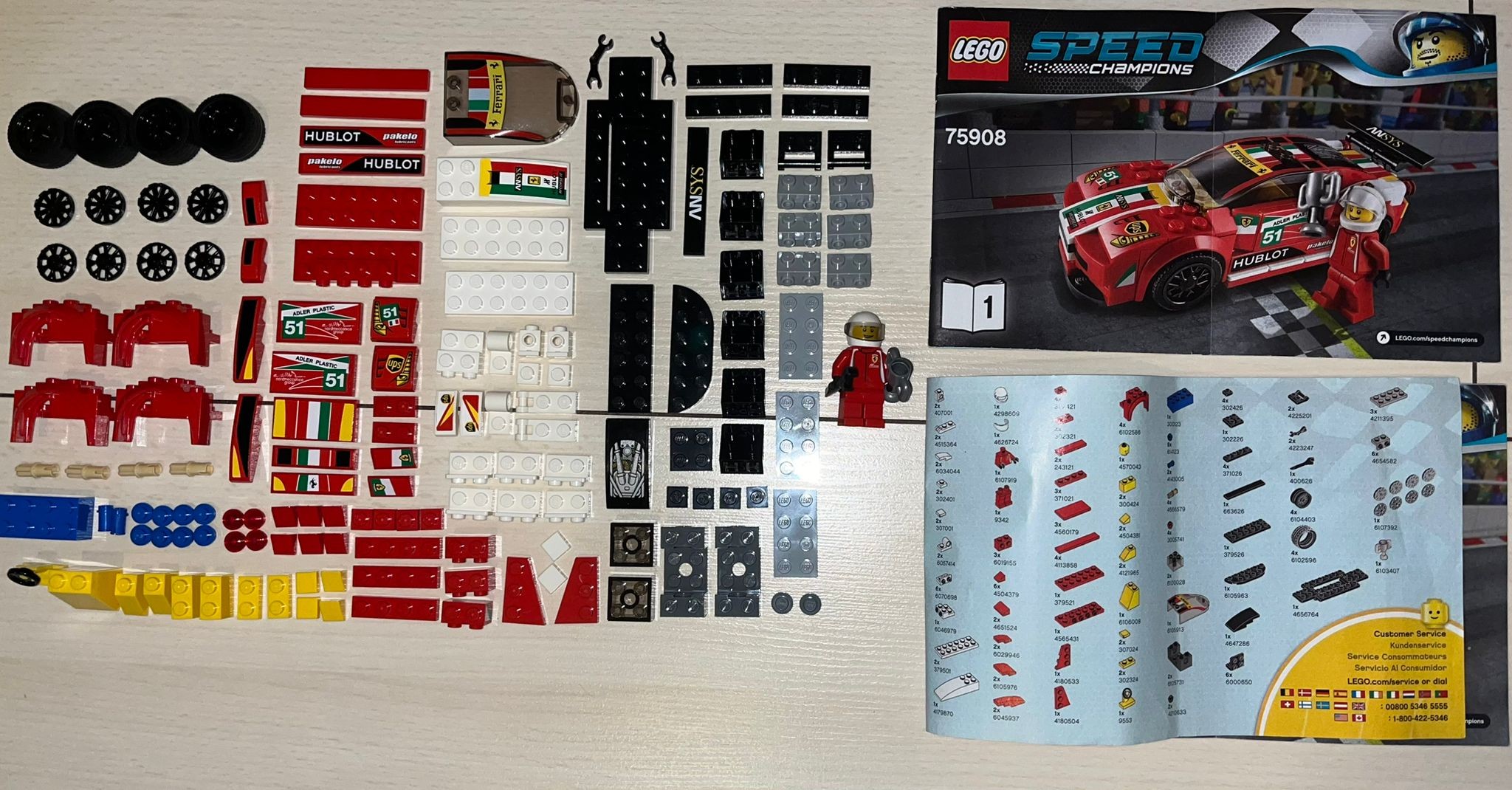 75908 LEGO® 458 Italia GT2 İkinci el