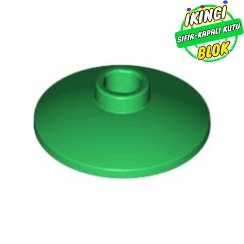 LEGO® 2 x 2 Ters Yönlü Çanak Yeşil Sıfır