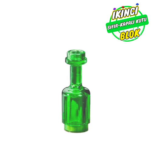 LEGO® Şişe Şeffaf Yeşil Sıfır
