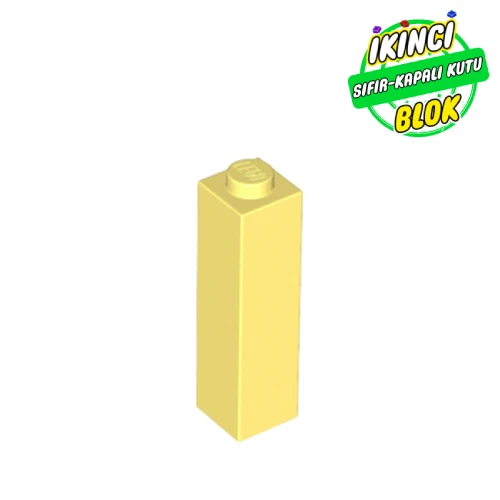 LEGO® Brick 1 x 1 x 3 Parlak Açık Sarı Sıfır