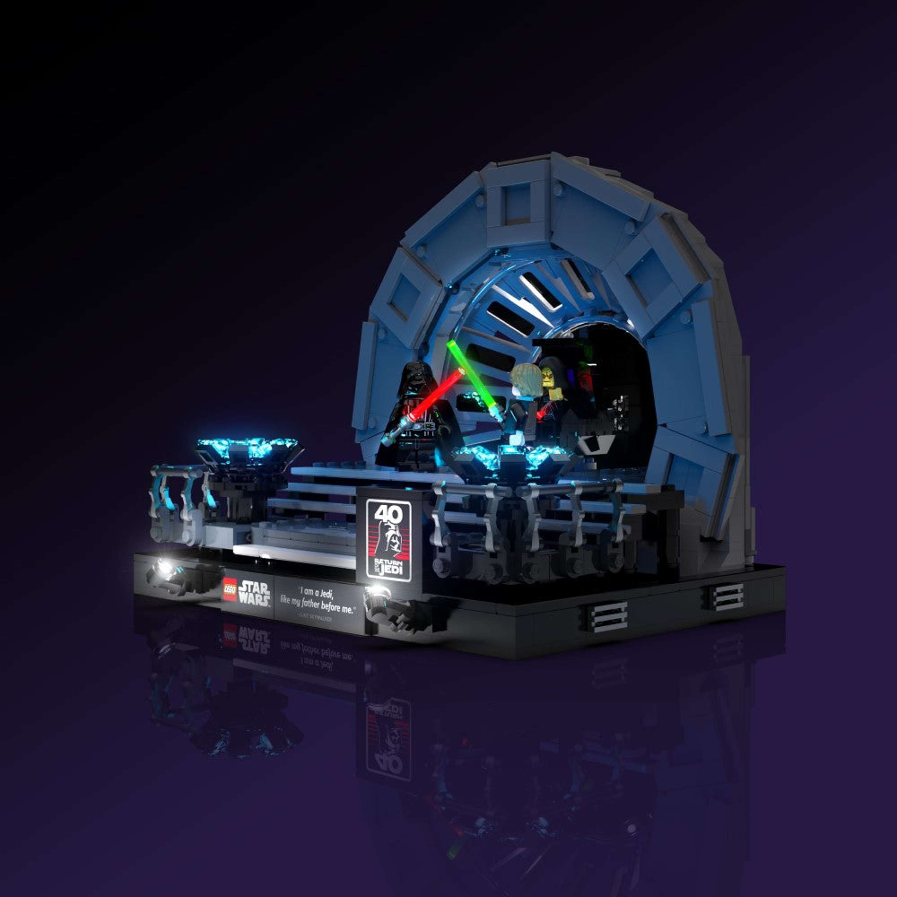 LEGO® 75352 Star Wars Emperor's Throne Room Diorama Işık Kiti