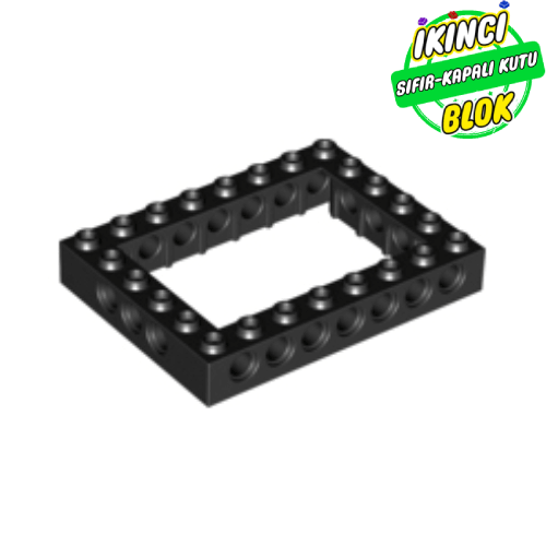 LEGO® 6 x 8 Ortası Açık Tuğla Siyah Sıfır