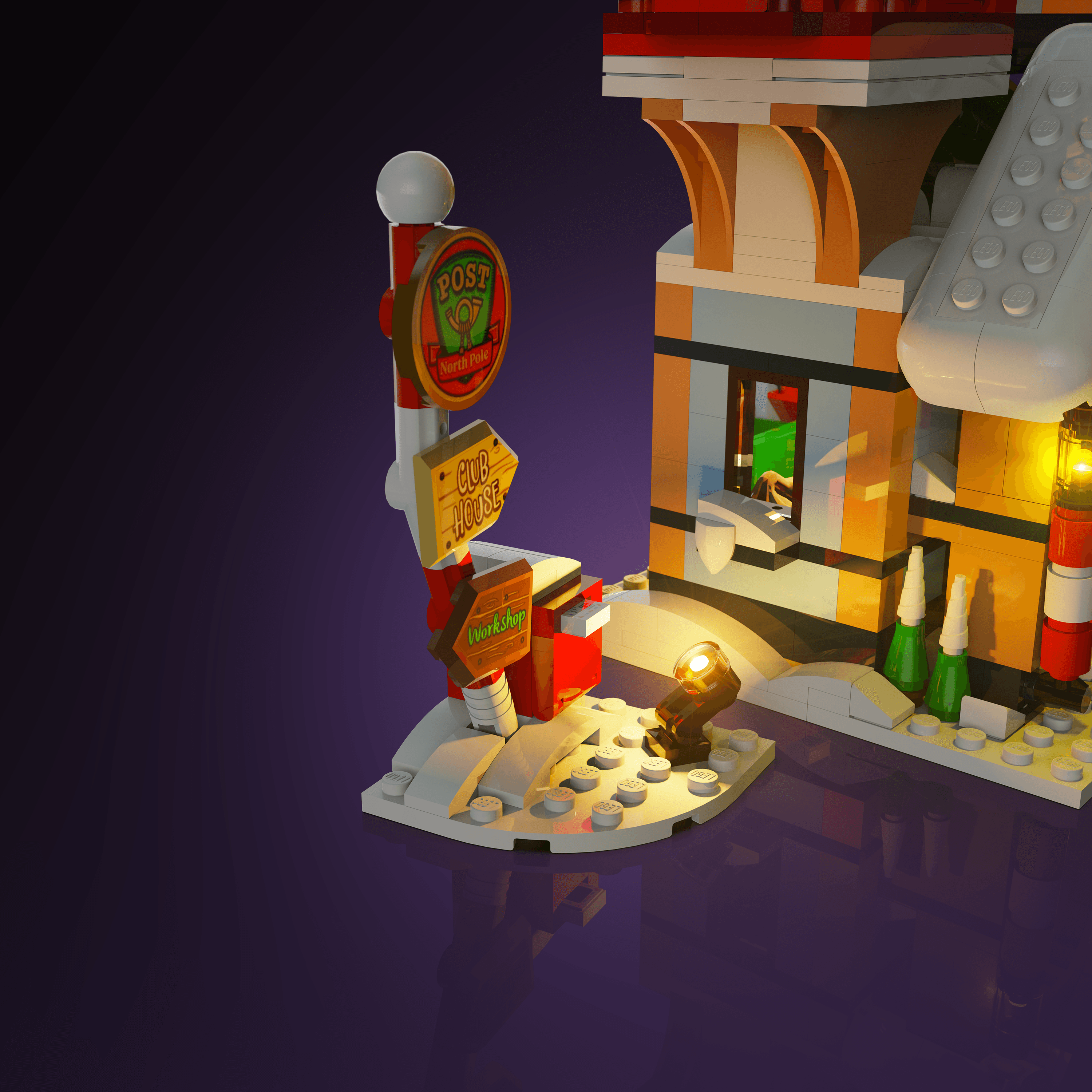 LEGO® 10339 Santa's Post Office Işık Kiti