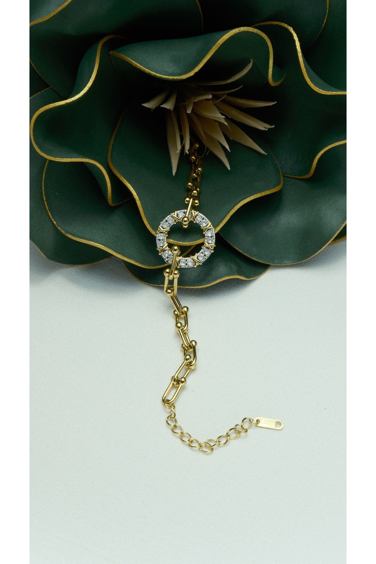 ÇELİK TFFNY XOXO VİP GOLD BİLEKLİK