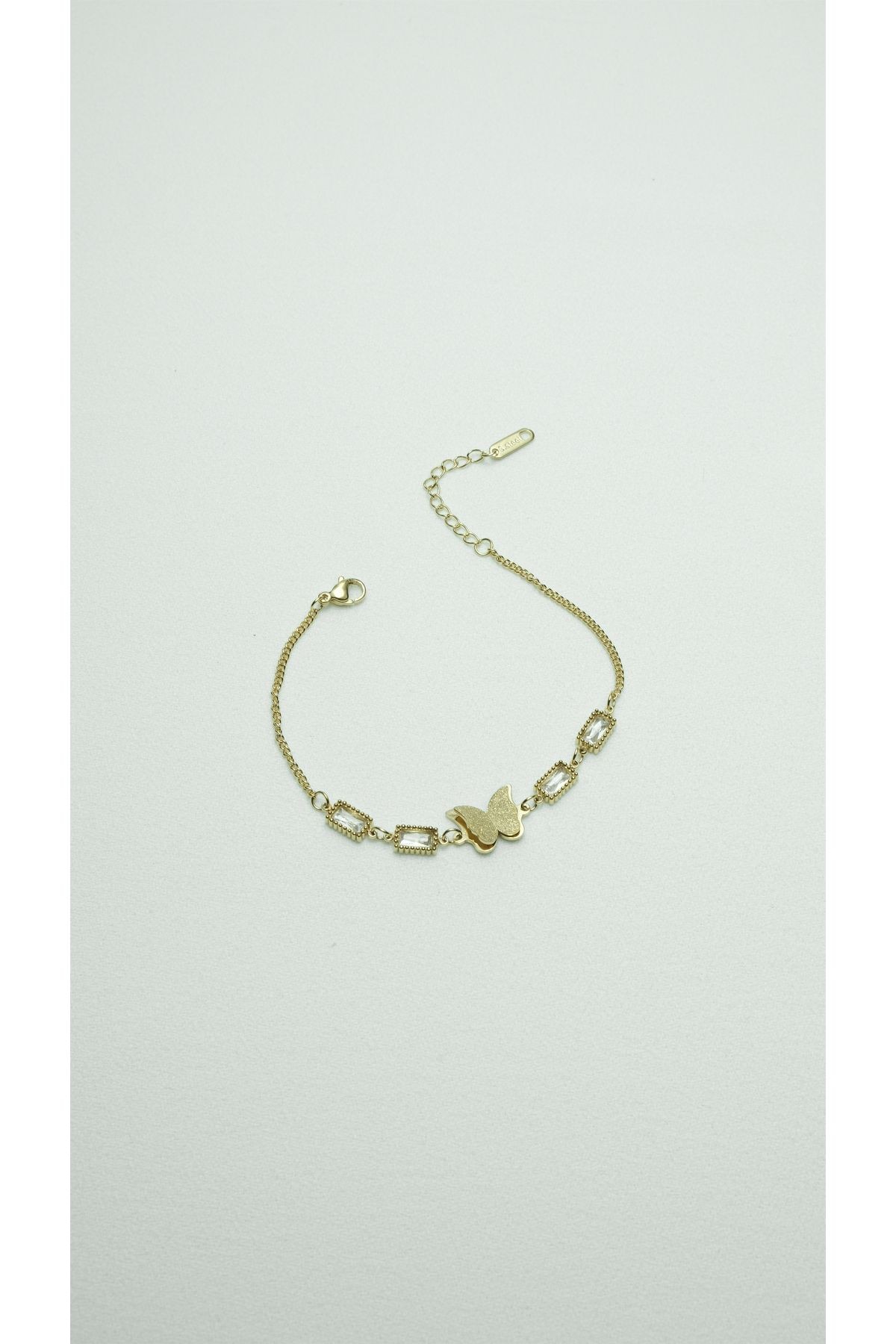 ÇELİK BUTTERFLY GOLD BİLEKLİK