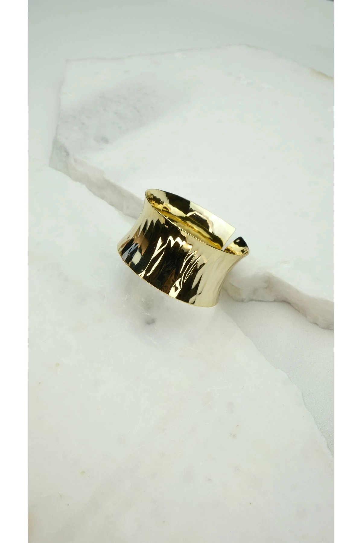 ÇELİK KALIN VİNTAGE ŞERİT DOKULU KELEPÇE