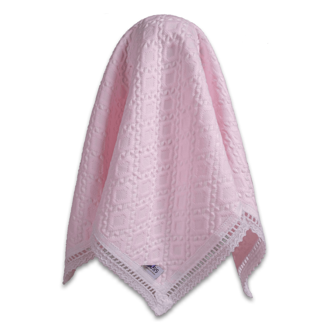 Pembe Triko Bebek Battaniye 