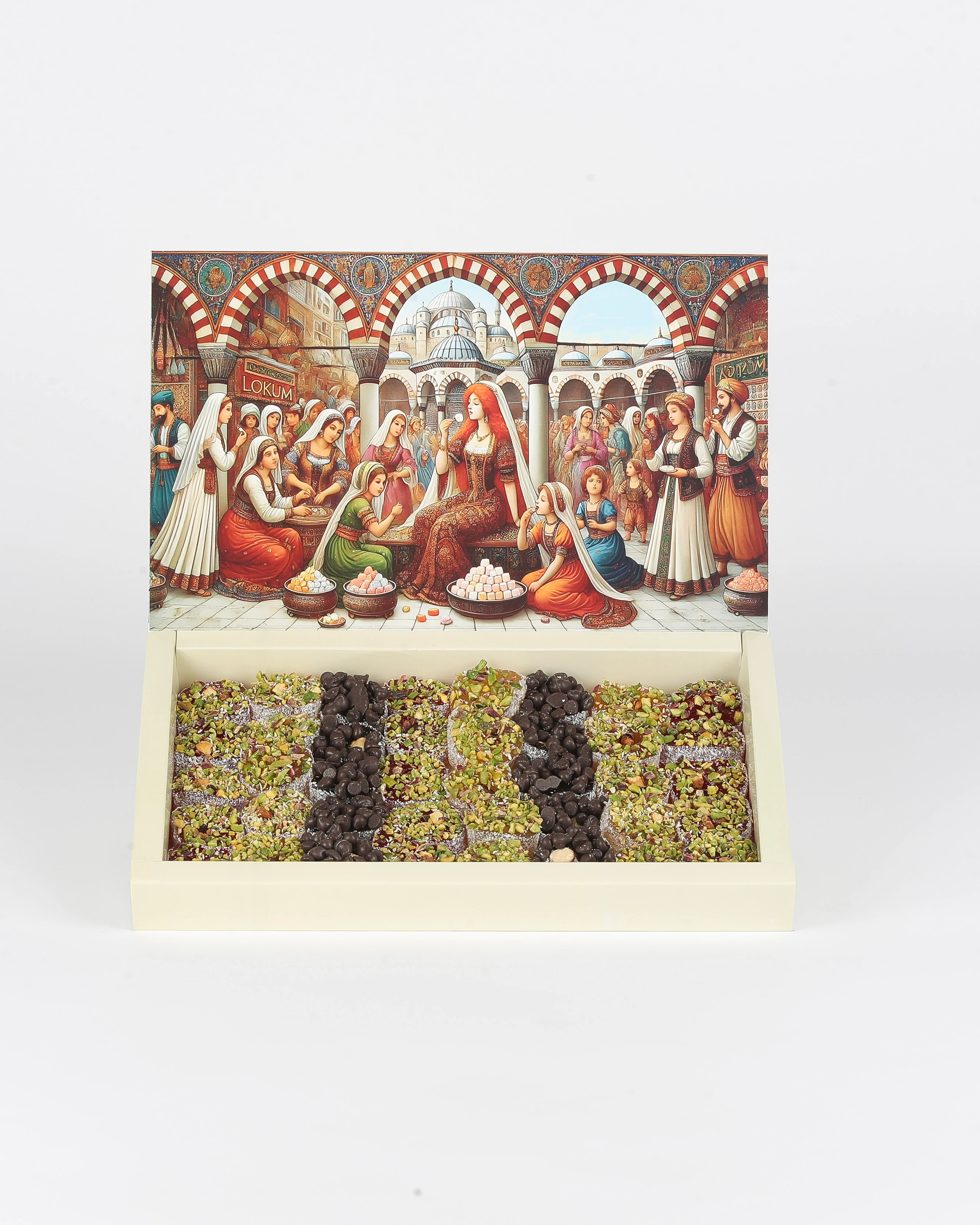 Sarma Fıstıklı Özel Karışık Lokum 900gr