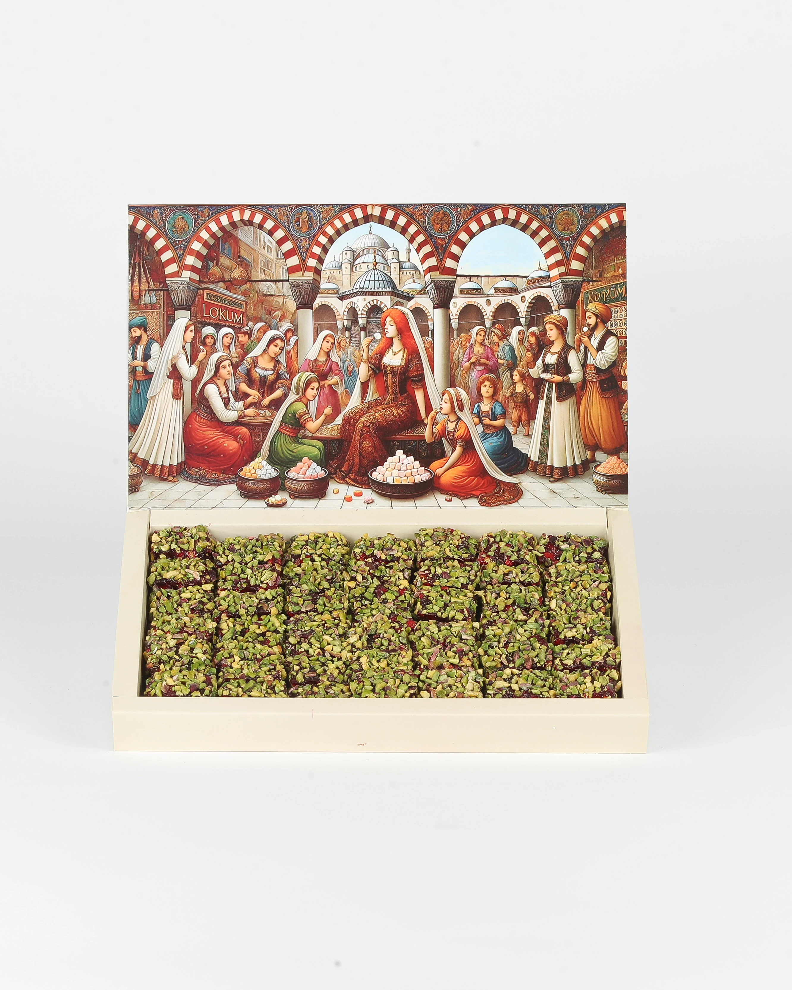 Bol Fıstıklı Narlı Lokum 1000gr