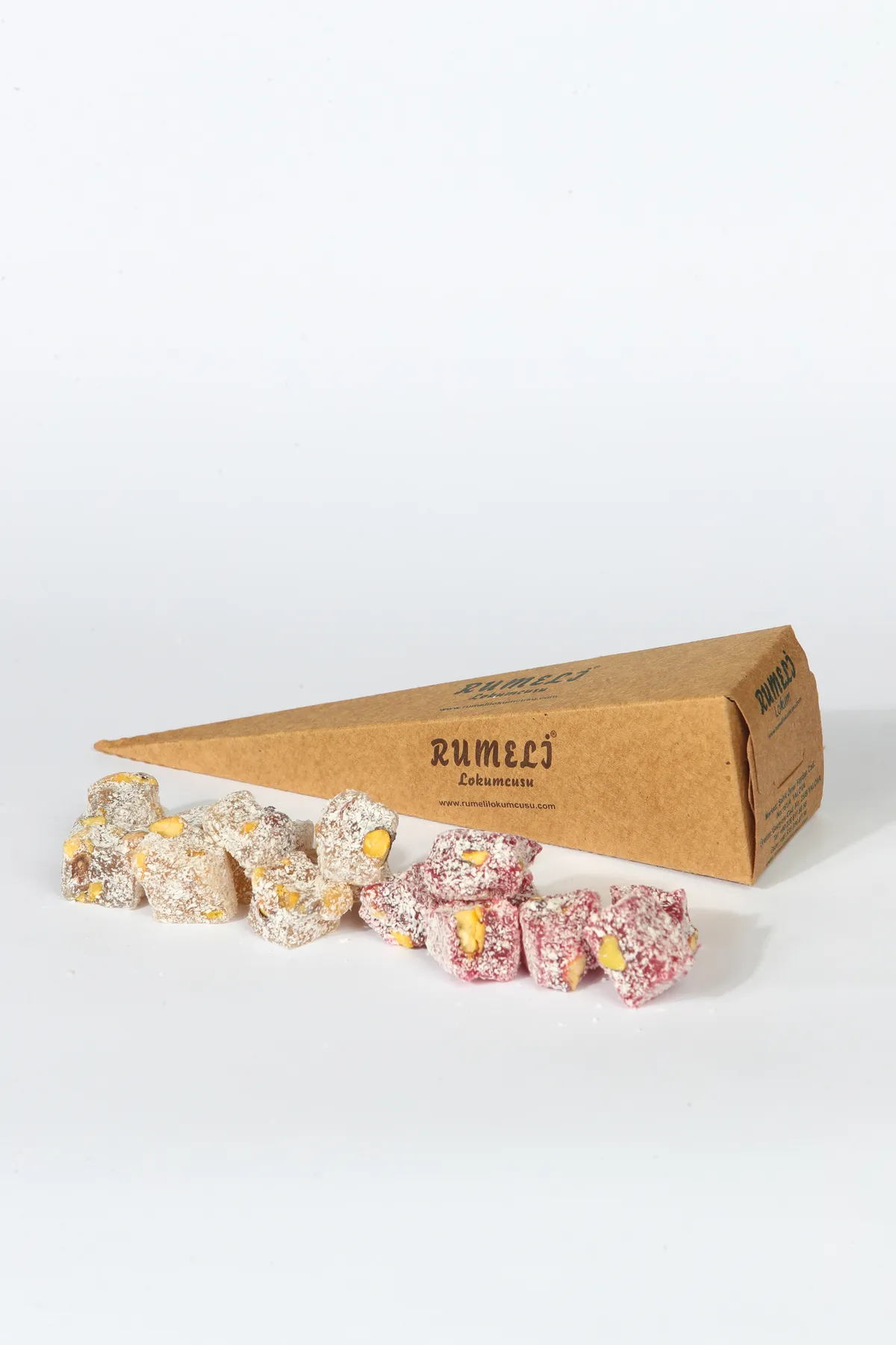 Külah Mevlüt Şekeri/Lokumu (Çifte Kavrulmuş Fıstıklı 100gr)