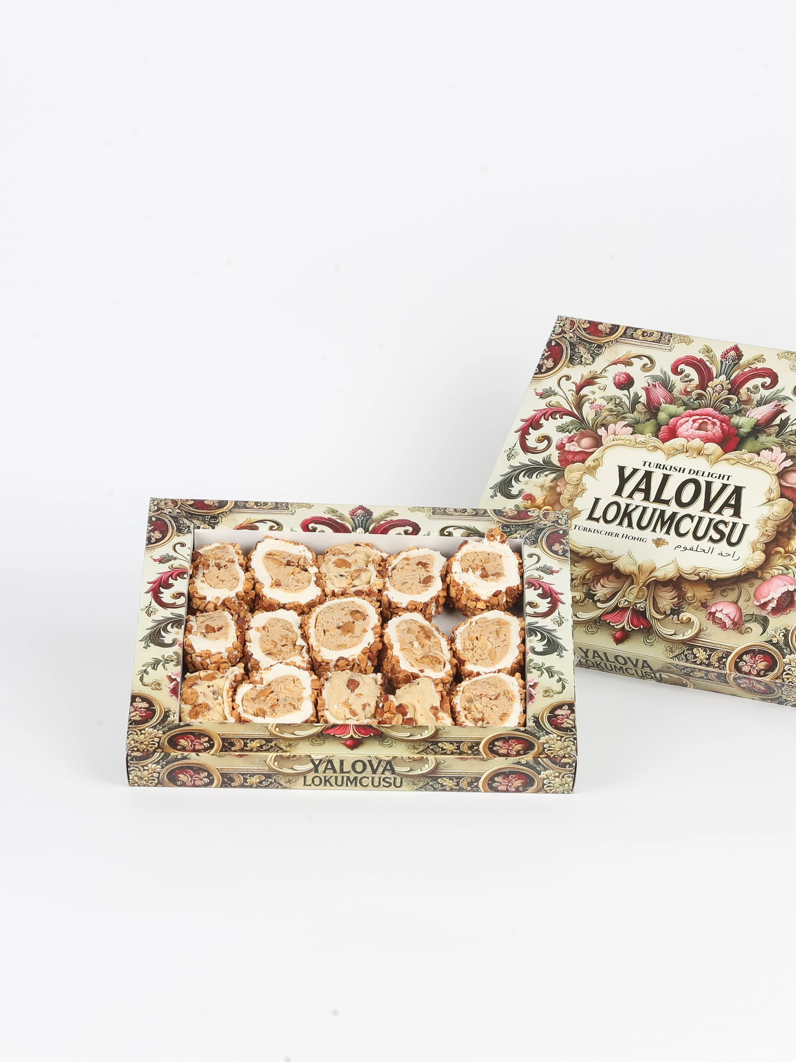 Bademli Krema Dolgulu Lokum 500gr