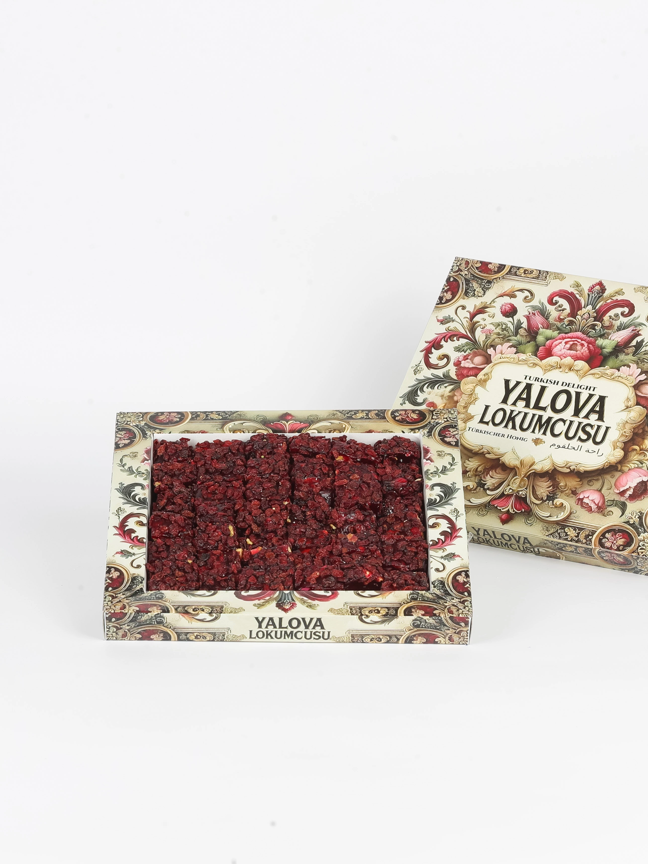 Zereşk Kaplı Narlı Fıstıklı Lokum 700gr