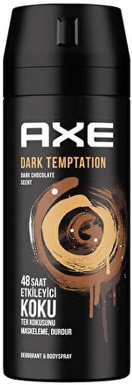 Axe Erkek Deodorant & Bodyspray Dark Temptation 48 Saat Etkileyici Koku (150 ml)