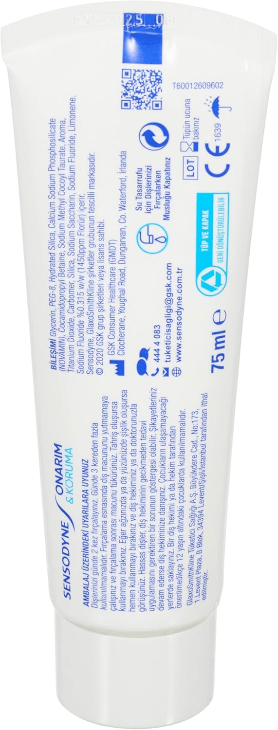 Sensodyne Onarım ve Koruma Diş Macunu 75 ml