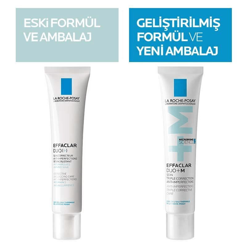 La Roche Posay Effaclar Duo+M Yağlı Ve Akneye Eğilimli Ciltler için Yüz Bakım Kremi 40 ml