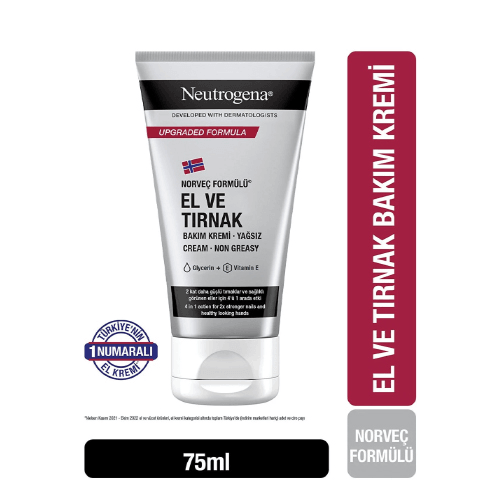 Neutrogena Norveç Formülü El Ve Tırnak Bakım Kremi 75 ml