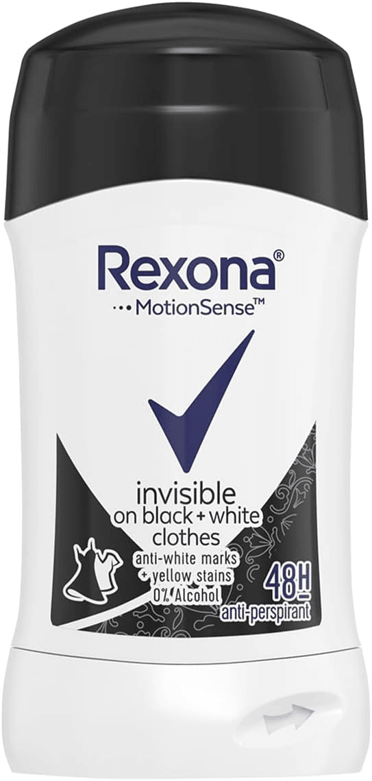 Rexona MotionSense Kadın Stick Deodorant Invisible On Black+White Clothes 48 Saat Etkili 50 g