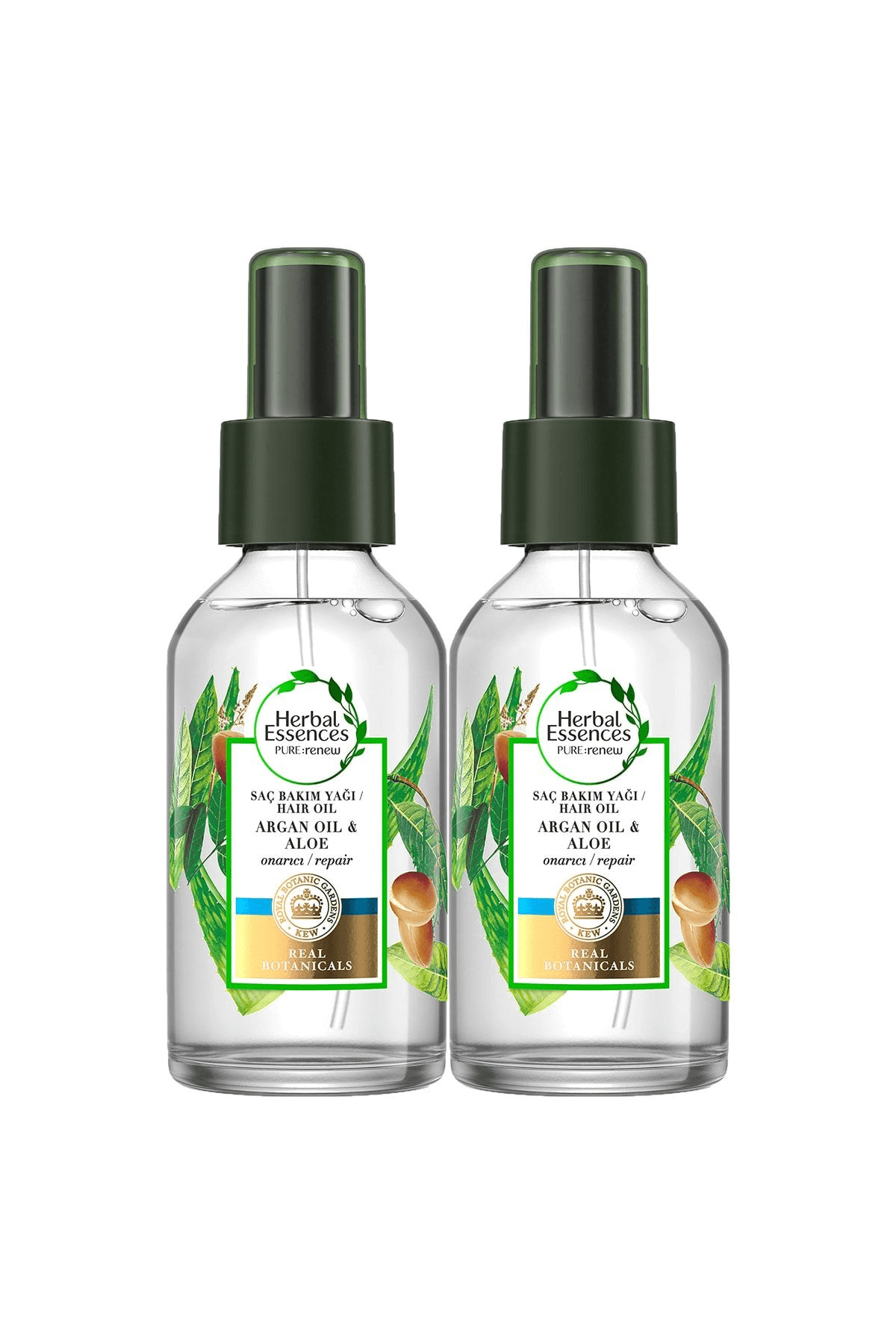 Herbal Essences Argan Yağlı Onarıcı Sprey Yağ 100 ml X 2 Adet