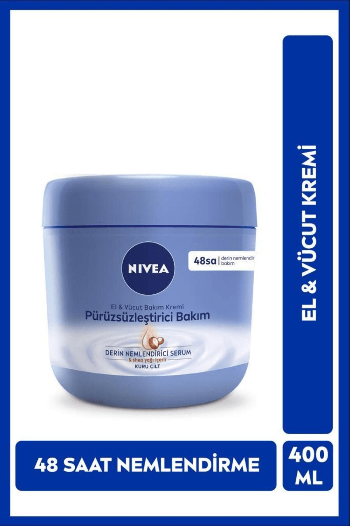 NIVEA Pürüzsüzleştirici El Ve Vücut Bakım Kremi 400ml