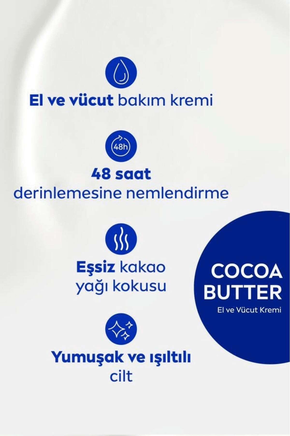 NIVEA Pürüzsüzleştirici El Ve Vücut Bakım Kremi 400ml